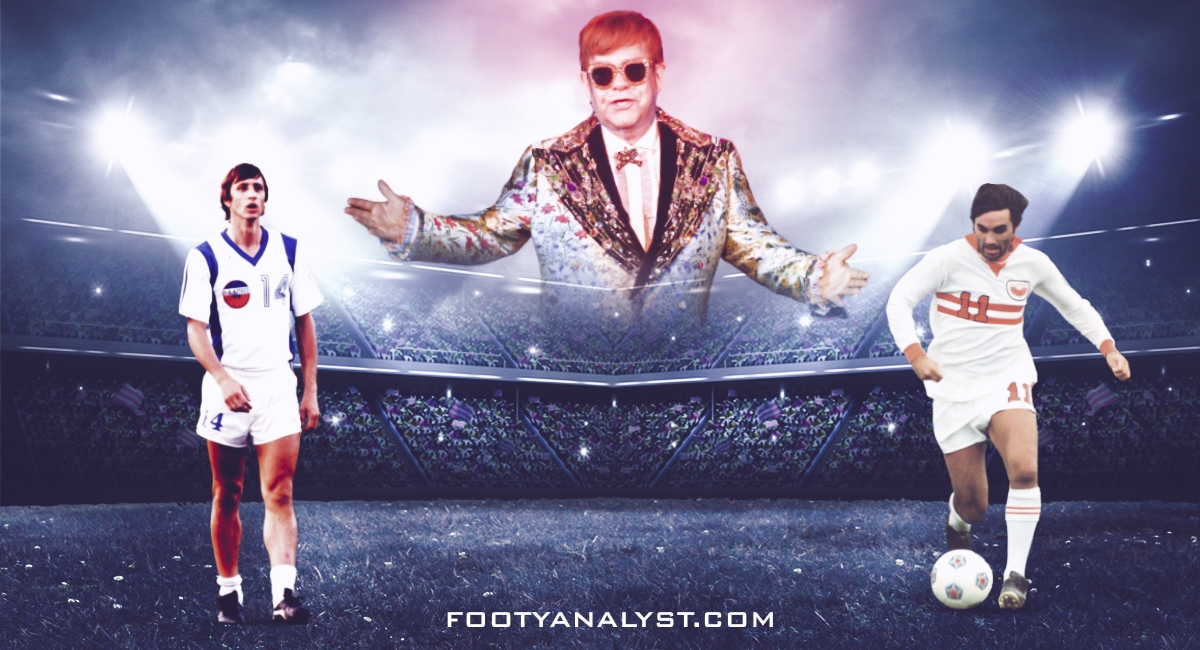 National Soccer League™ on X: Elton John brought over George Best to Los  Angeles Aztecs ❤️🇺🇸⚽️ #eltonjohn    / X